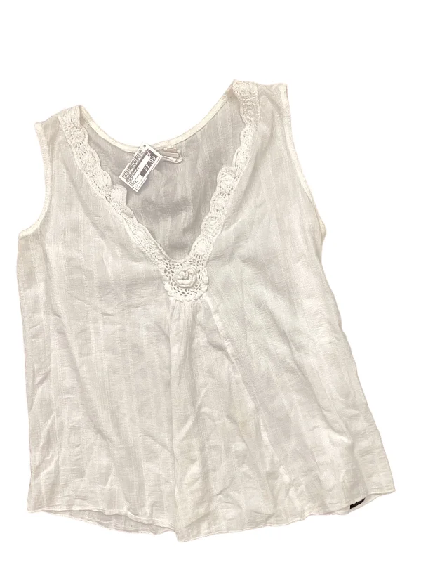 Final Clearance White Top Sleeveless Old Navy, Size Xl