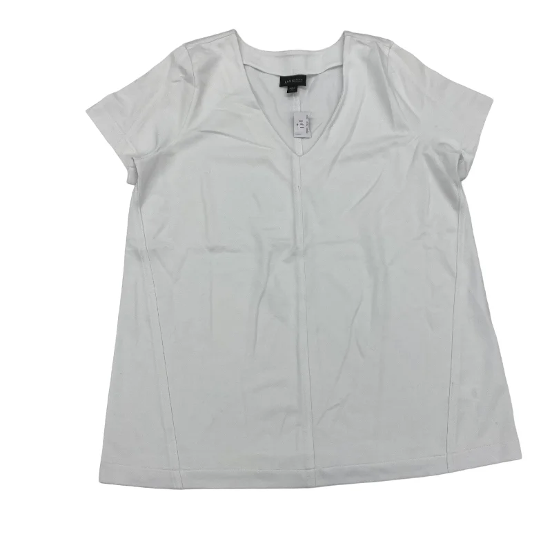 Reduced Prices WHITE TOP SS by J. JILL Size:S
