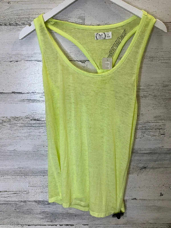 Limited Availability Yellow Athletic Tank Top Maurices, Size S