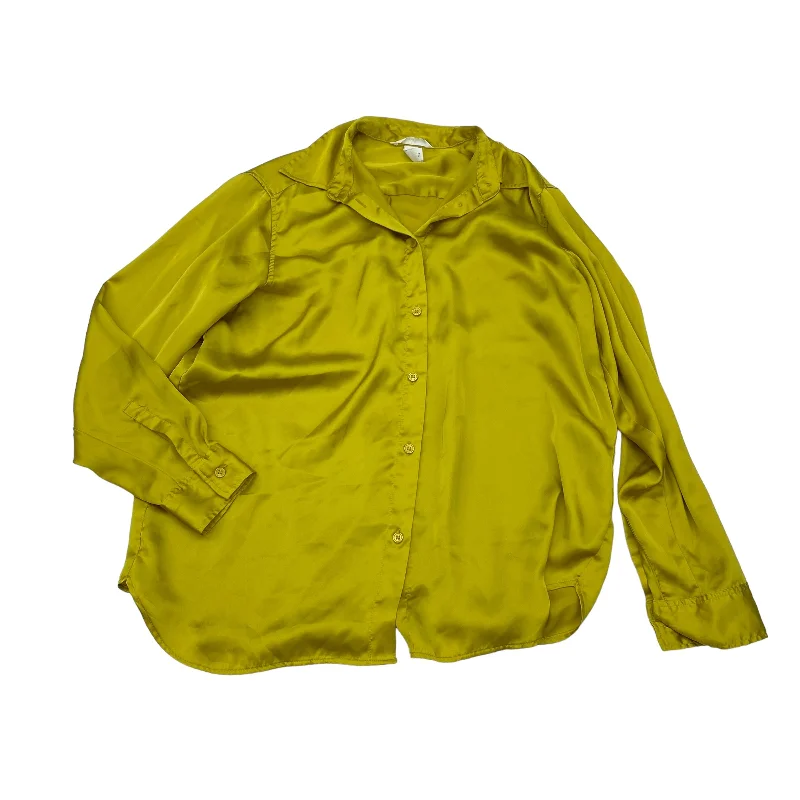 Mega Sale YELLOW BLOUSE LS by H&M Size:S
