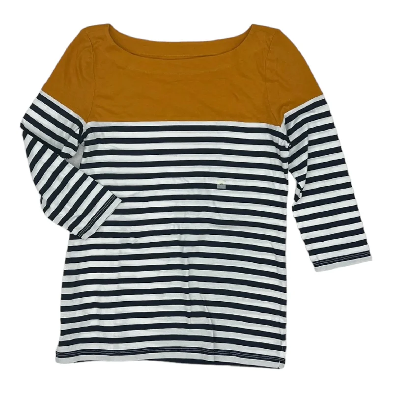 Special Discount YELLOW TOP 3/4 SLEEVE by LOFT Size:XS