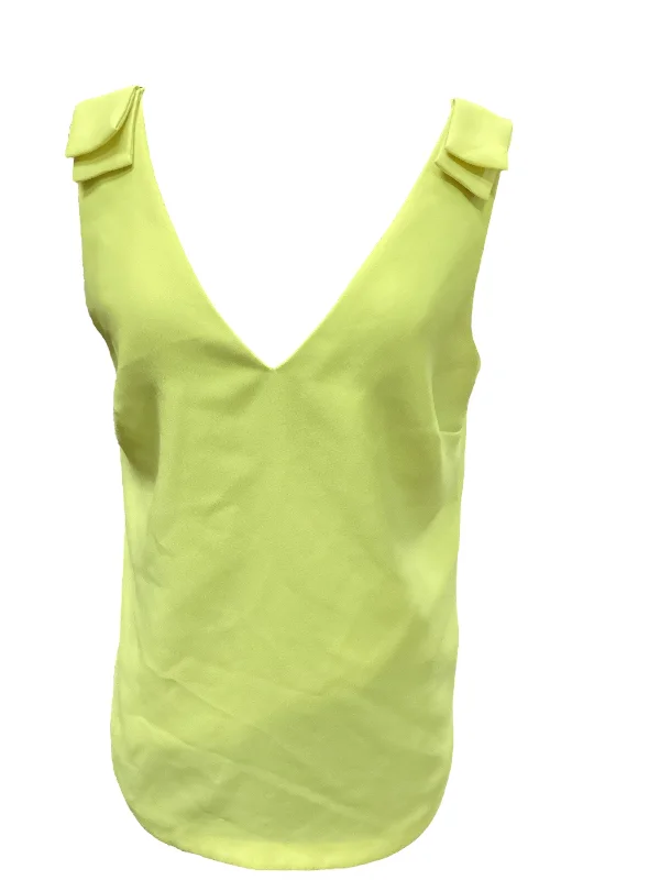 Can't Miss Yellow Top Sleeveless Banana Republic, Size S