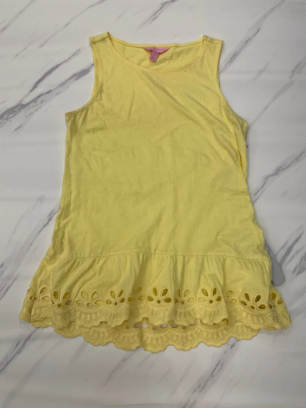 Quick Sale Yellow Top Sleeveless Basic Lilly Pulitzer, Size Xs