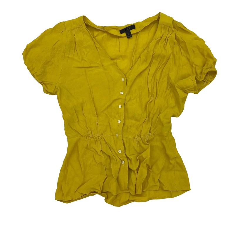 Super Sale YELLOW TOP SS by J. CREW Size:XS