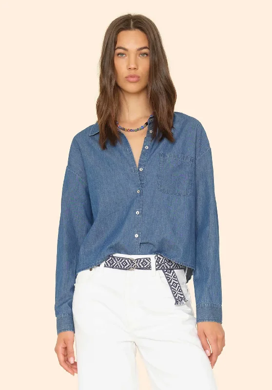 New Markdowns Denim Shirt X5chm000 Dion Shirt Blue-Rinse