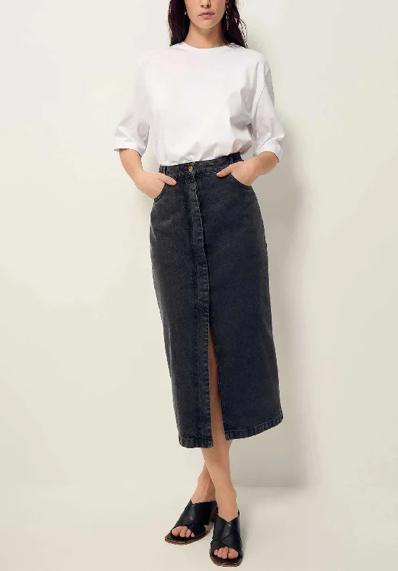 Flash Deals Denim Skirt Amadeo Amadeo Denim Graffit