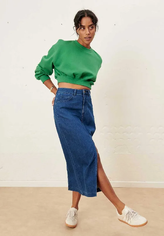 Holiday Sale Denim Skirt Juna Denim In-50