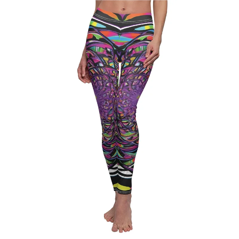 Hurry In Glovers Painter Splatter - Casual Leggings (AOP)