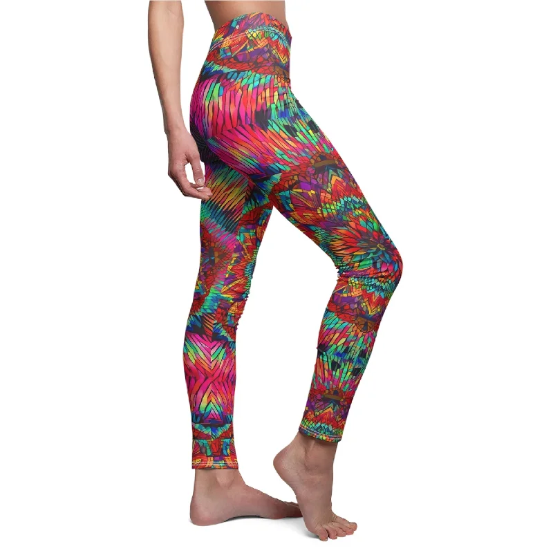 Crazy Savings Intense Flower -  Casual Leggings (AOP)