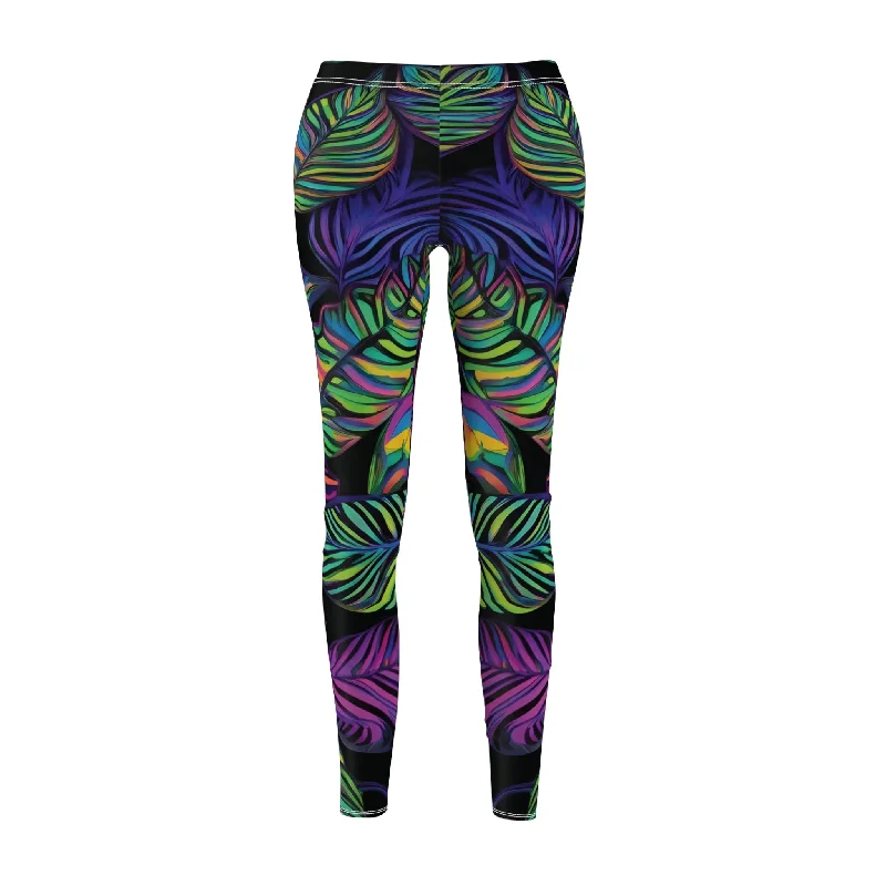 Markdowns Nocturnal Glow - Casual Rave Leggings (AOP)