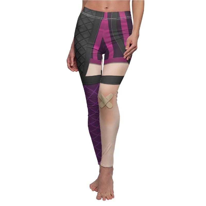 Midnight Madness Powder Pow-Pow Leggings, Video Game Player Costume