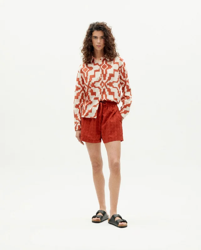 Flash Sale Shorts Geranio Orangered