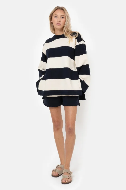 Buy Now Shorts Jacob Navy-Striped