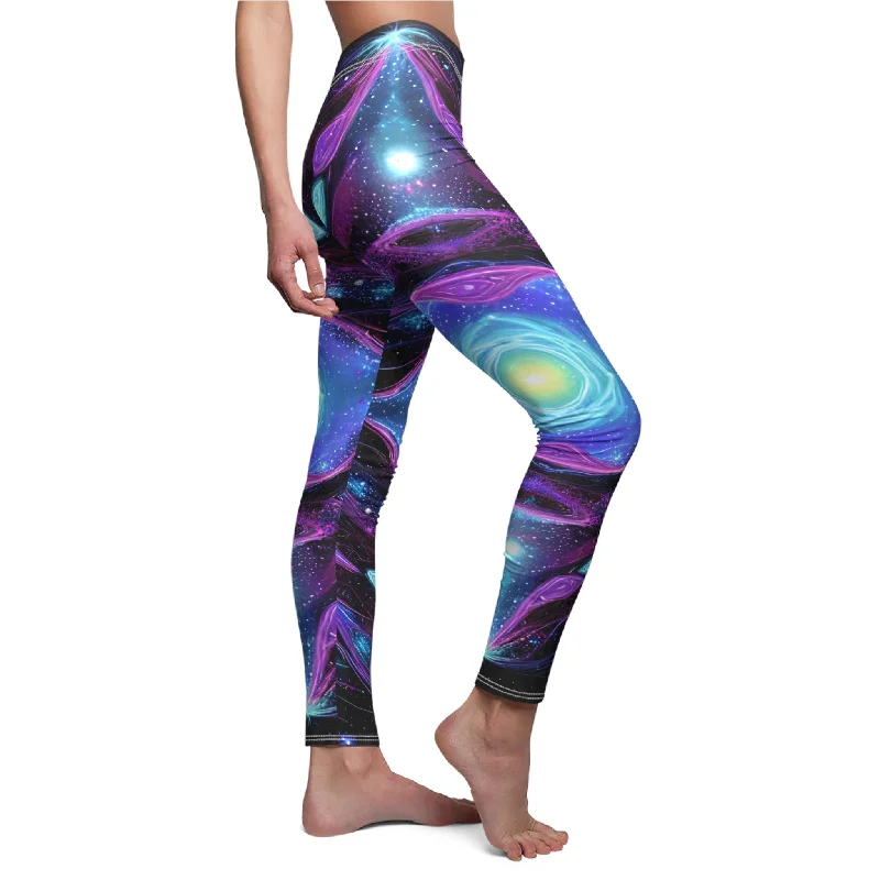 Savings Event We keep on Dreaming - Women's Cut & Sew Casual Leggings (AOP)