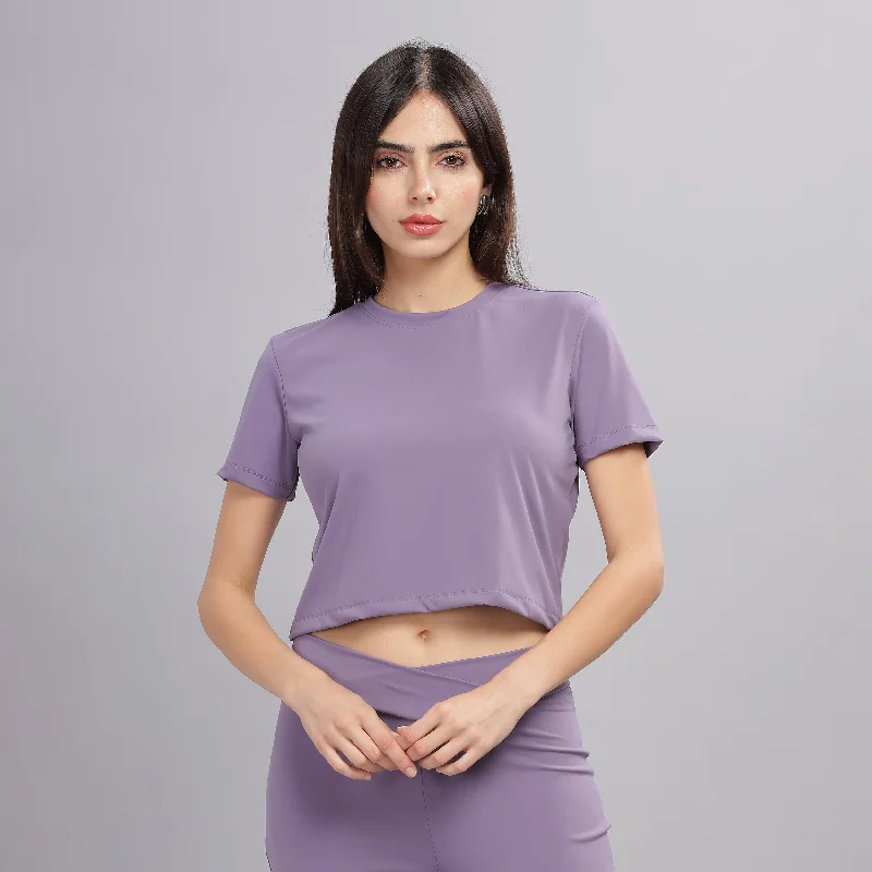 Special Offer Women’s super stretchy ultra soft sweat wicking Nylon crop top and Jogger Set