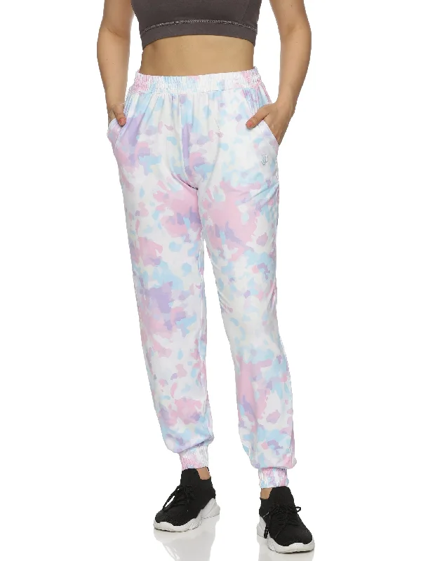Weekend Deal Women's Baggy Tie -Dye Joggers With DrawString & Pockets