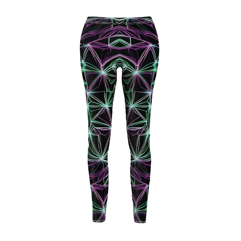 Bargain Blast Your Brain On - Women's Cut & Sew Casual Leggings (AOP)